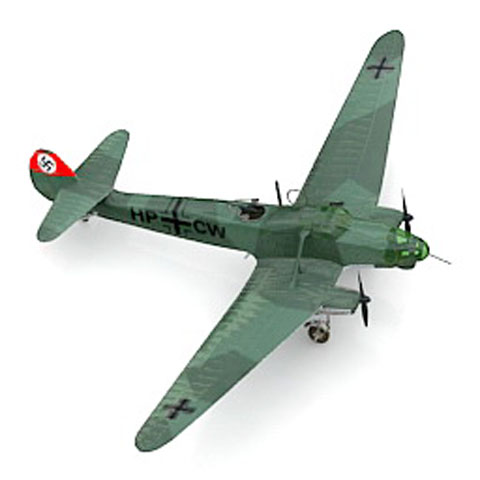 Free Airplane FW5B N9 3D model for 3ds Max Library Download
